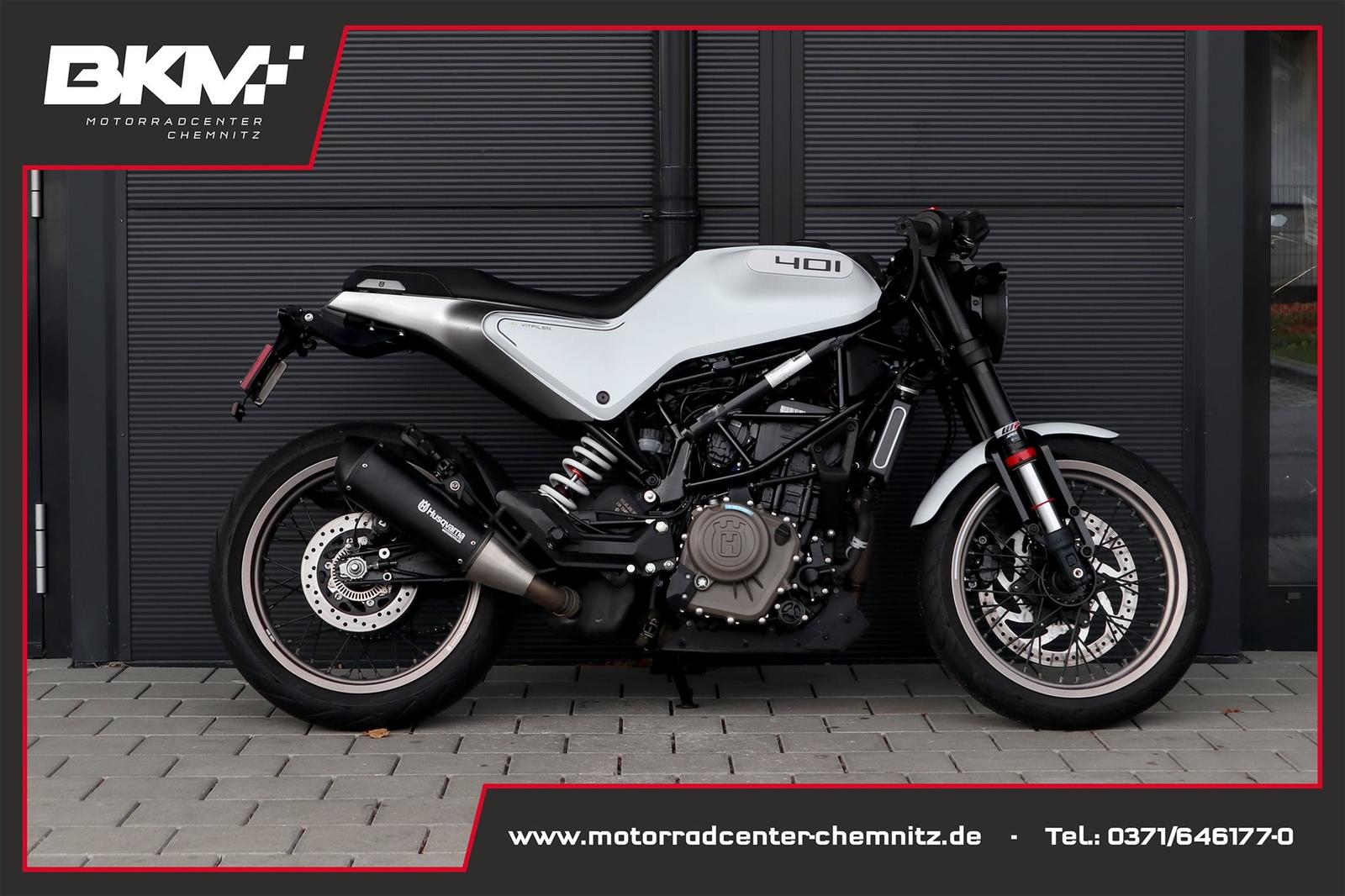 Husqvarna Vitpilen 401 +A2+Inspektion neu+viel Zubehör+