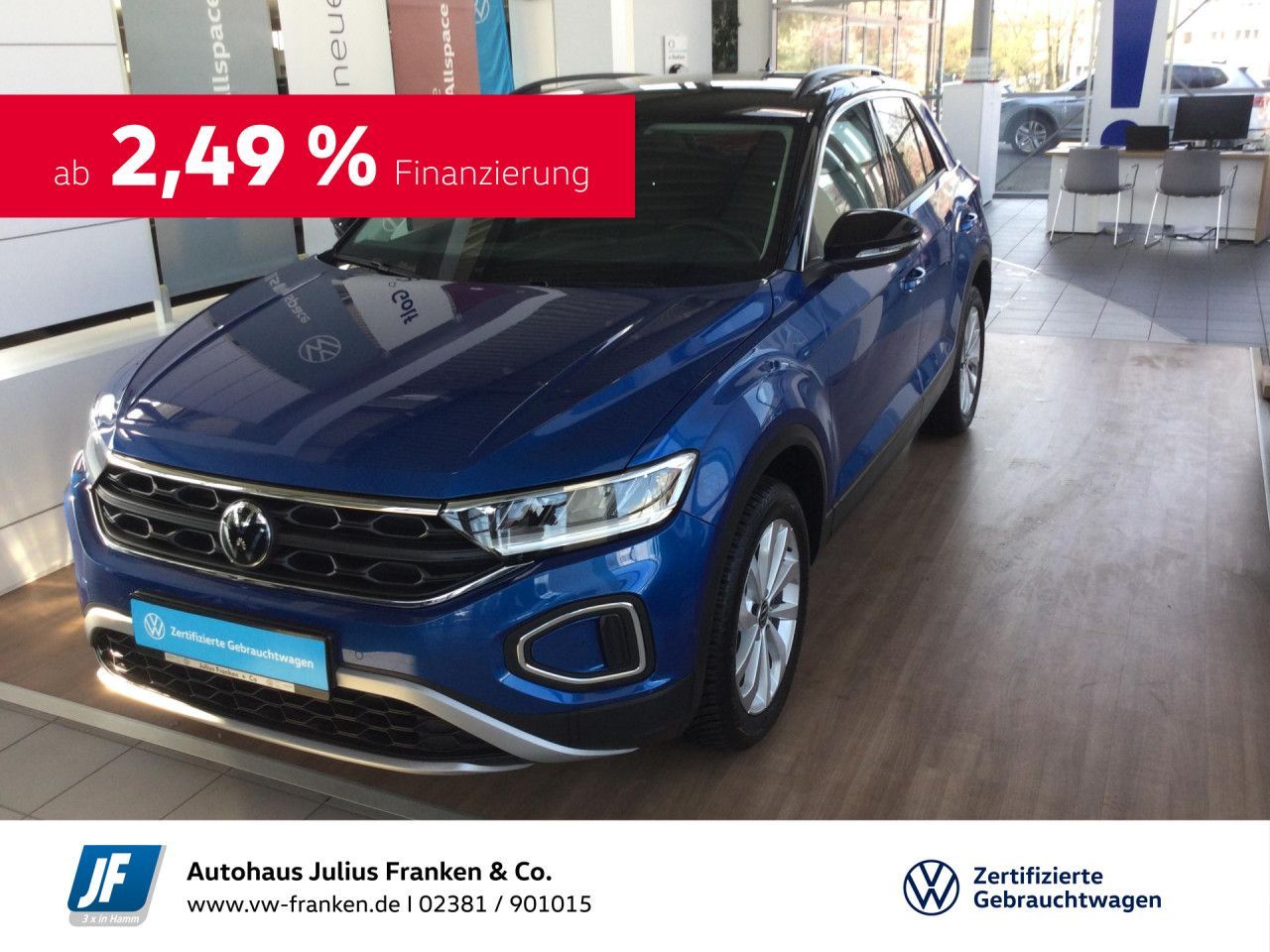 Volkswagen T-ROC Life SITZH NAVI LM KESSY LED CLIMATR foto 1