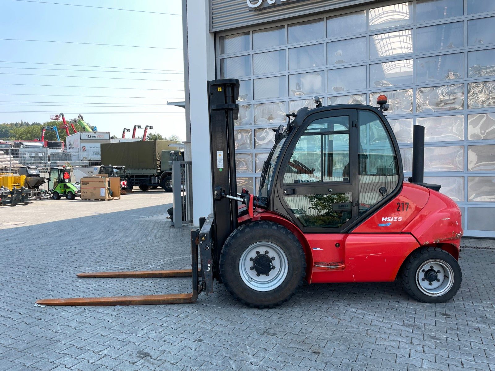 Fahrzeugabbildung Manitou MSI 50D / nur 4.094h / Geländestapler / ZV & SS