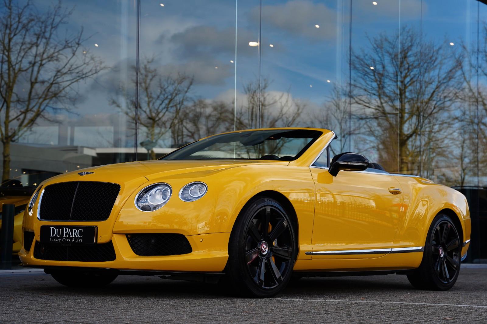 Bentley Continental GTC 4.0 V8 S 4WD Monaco Yellow