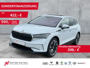Skoda Leasingangebot: Skoda Enyaq iV 80 SUITE LEDER+MATRIX+NAVI+AHK+PANO+HuD
