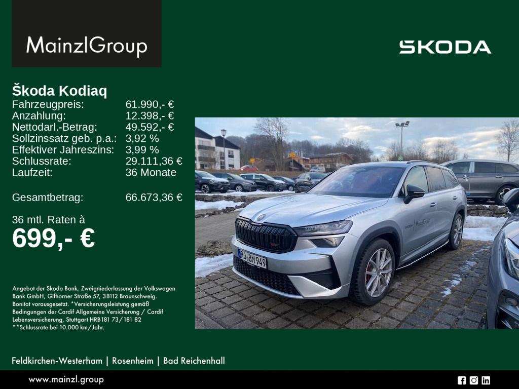 Skoda Kodiaq RS 2.0 TSI 195 kW 7-Gang-DSG 4x4