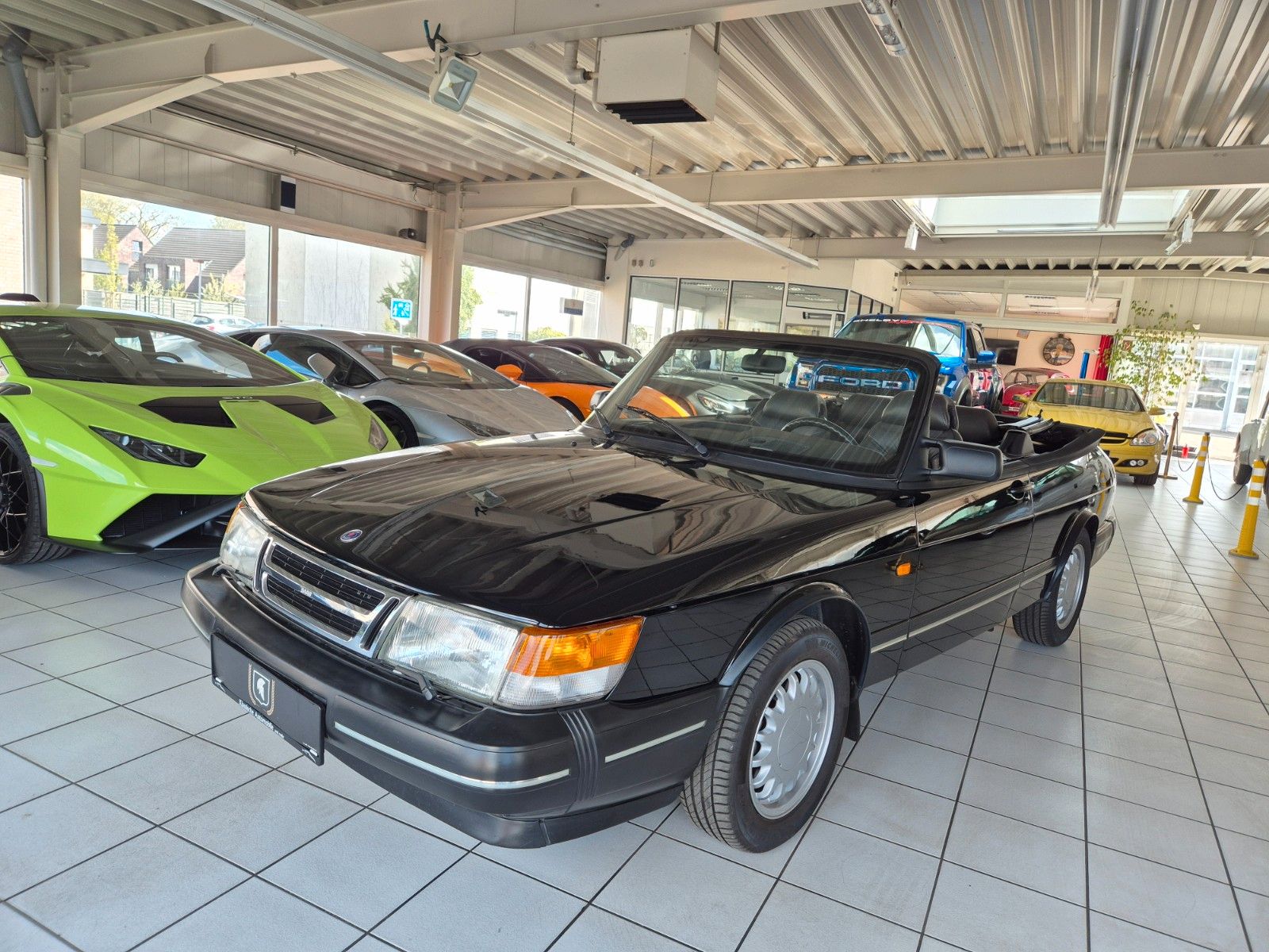 Fahrzeugabbildung Saab 900 2.0 T Cabrio/Bestzustand/BRD/Historie