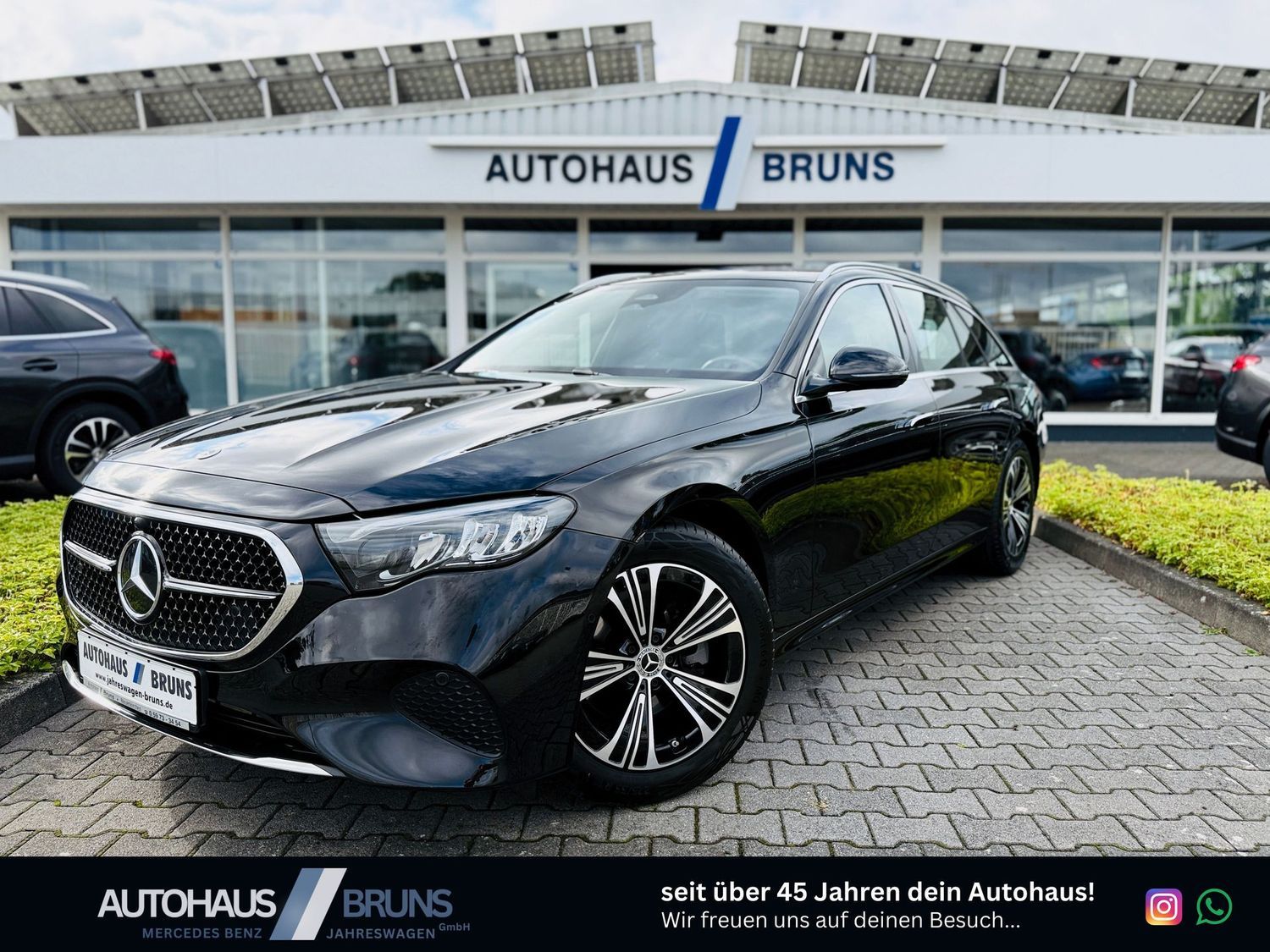 Fahrzeugabbildung Mercedes-Benz E 220 T d AVANTGARDE Advanced, AHK schw., Winter