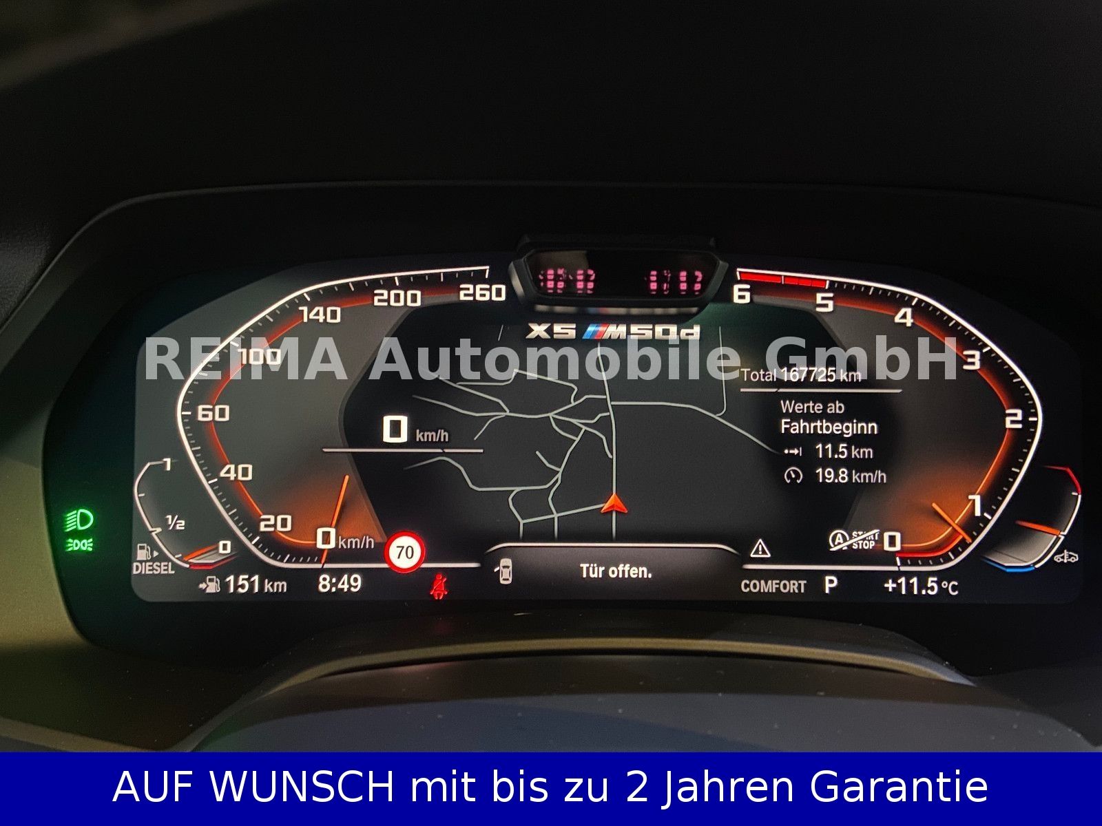 Fahrzeugabbildung BMW X5 M50 d x-drive, Laser, Pano, HUD, AHK