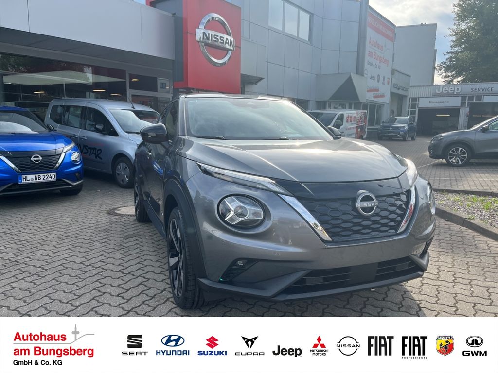 Nissan Juke 1.6 HYBRID 143 PS 4AMT TEKNA Leder 360 totw