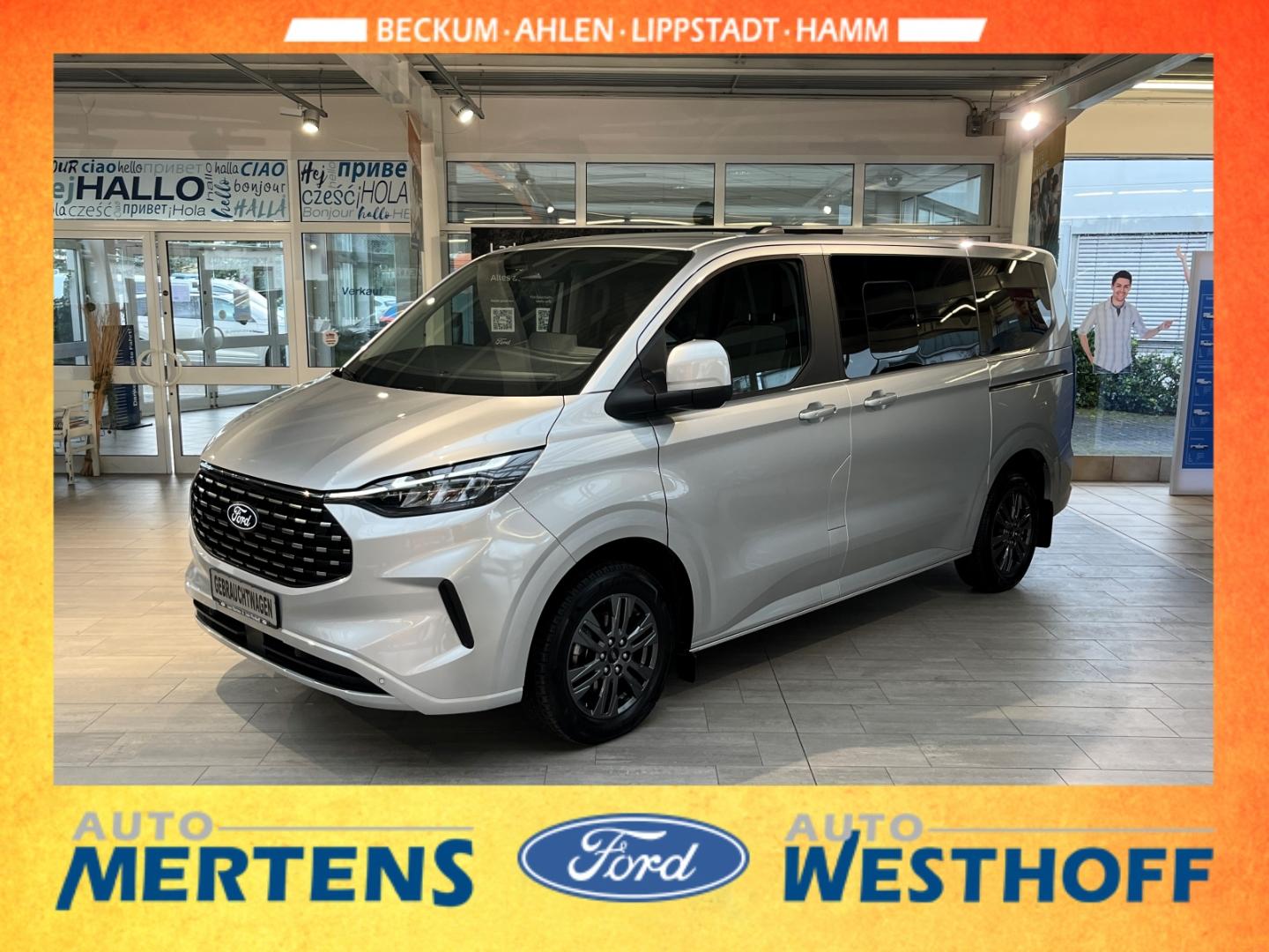 Ford Tourneo Custom Titanium 320L1 Navi + AHK + Kamer