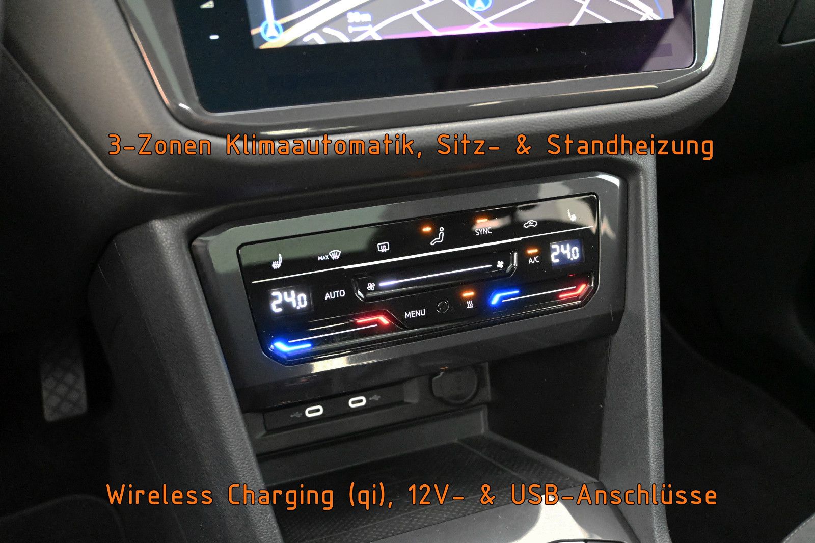 Fahrzeugabbildung Volkswagen Tiguan Allspace 2.0 TDI DSG 4M. °AHK°STHZ°PANO°