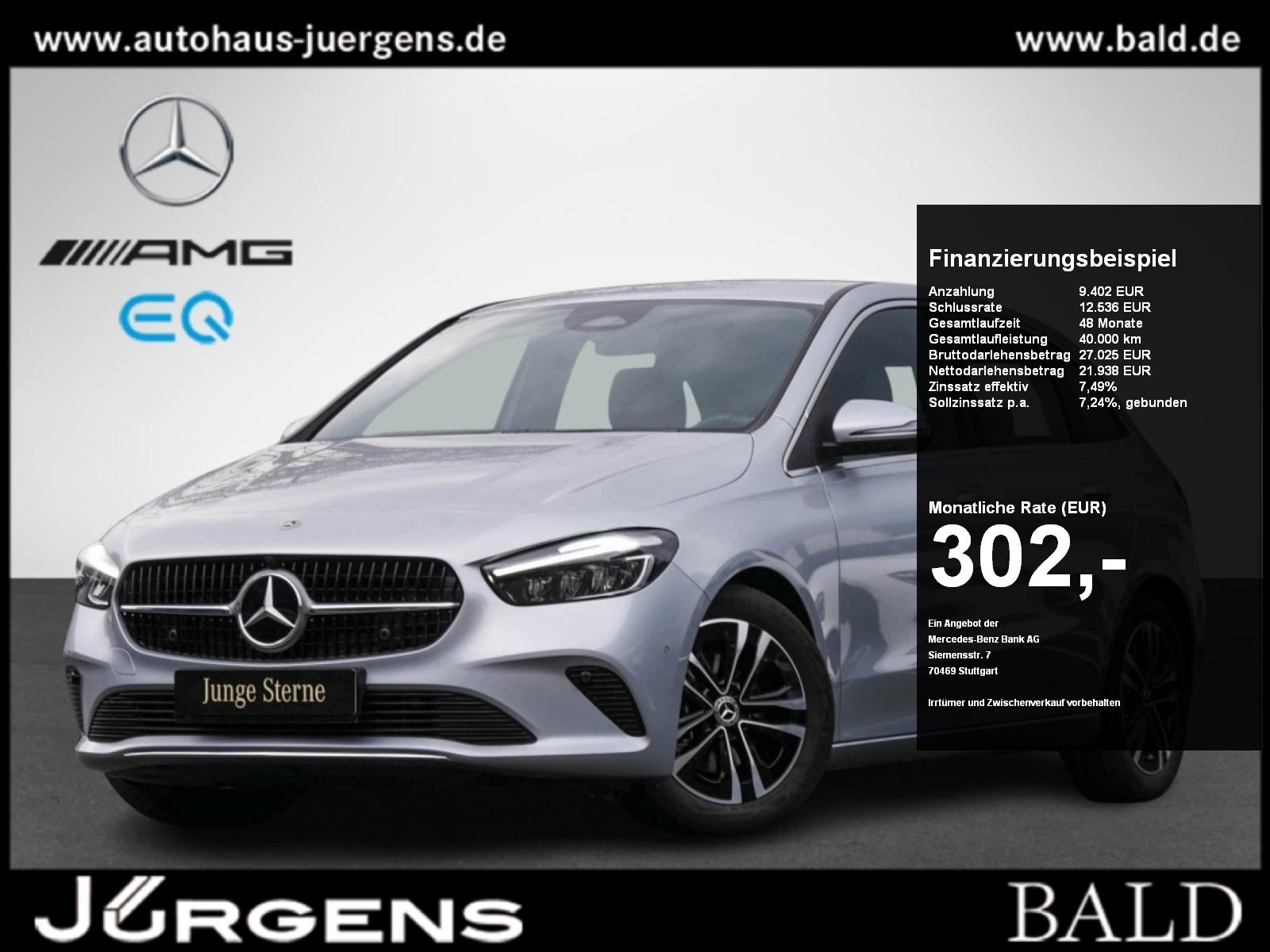 Mercedes-Benz B 200 d Progressive/Distr/Memo/Winter/Totw/EasyP