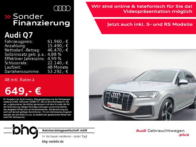 Audi Q7 50 TDI quattro S-line Matrix/AHK/Head-up/Pano