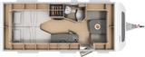 HYMER / ERIBA / HYMERCAR Eriba Nova Light 442  - Wohnwagen Eriba nova