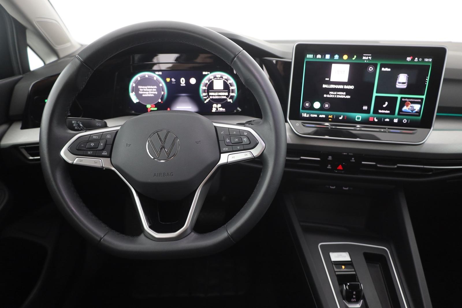Volkswagen Golf VIII 1.5 eTSI DSG Life LED Virtual Cockpit, миниатюра 10