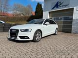 Audi A4, Avant, S-line, Sportpaket / plus, AHK,8-fach - Audi A4: Weiß, Kombi, Line