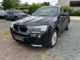 BMW X3 xDrive 20 d M Sport Automatic - mit Diesel-Antrieb: Schwarz, Teilleder, Scheckheftgepflegt, Geländewagen