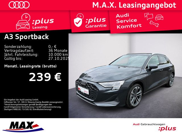 A3 Sportback 30 TFSI LED+KAMERA+HUD+SONOS+ACC+