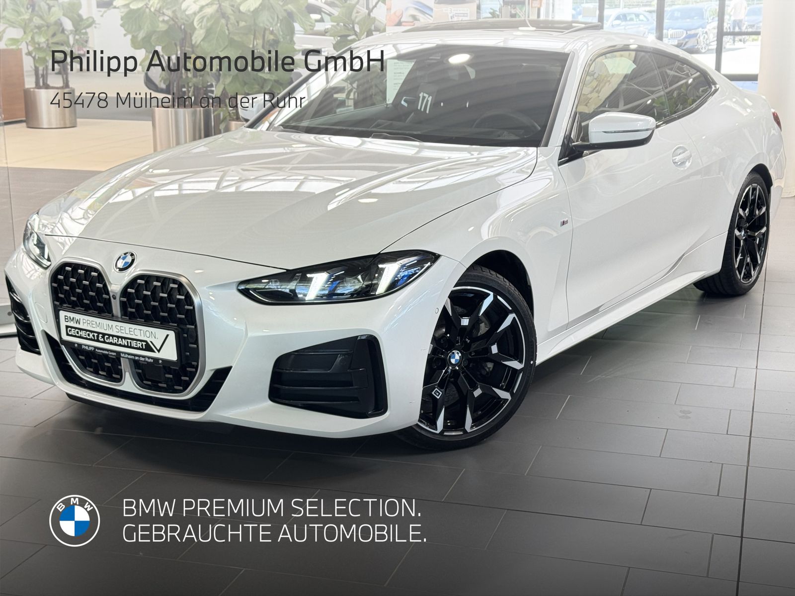 BMW 430d xDrive Coupe M Sport Glasdach StHzg h&amp;k ACC