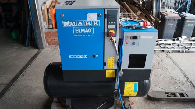 Altele Elmag Mark MSM 4 D-270 Schraubenkompressor