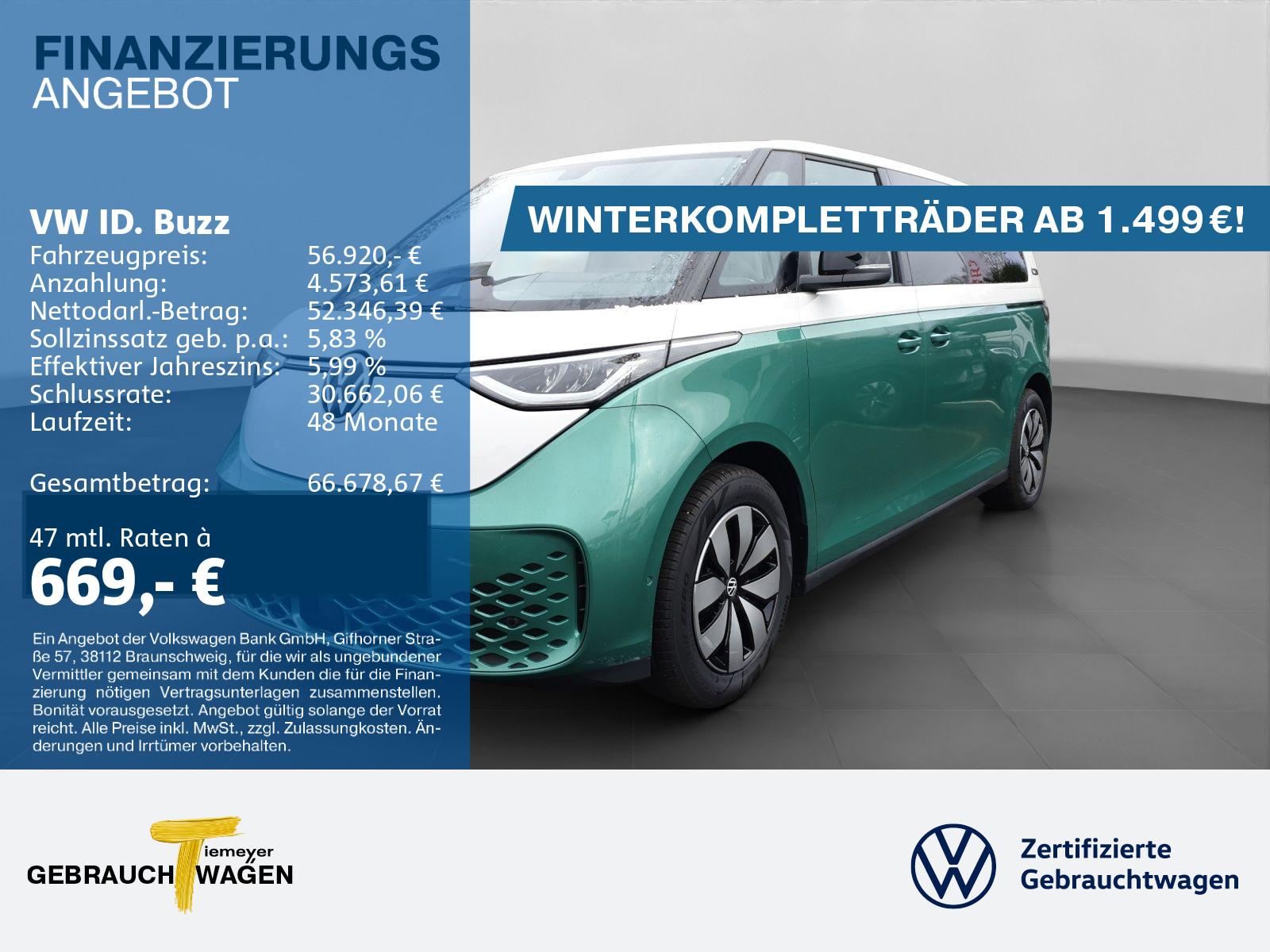 Volkswagen ID. Buzz ID.Buzz PRO LR LED SITZHZG ACC VIRTUAL