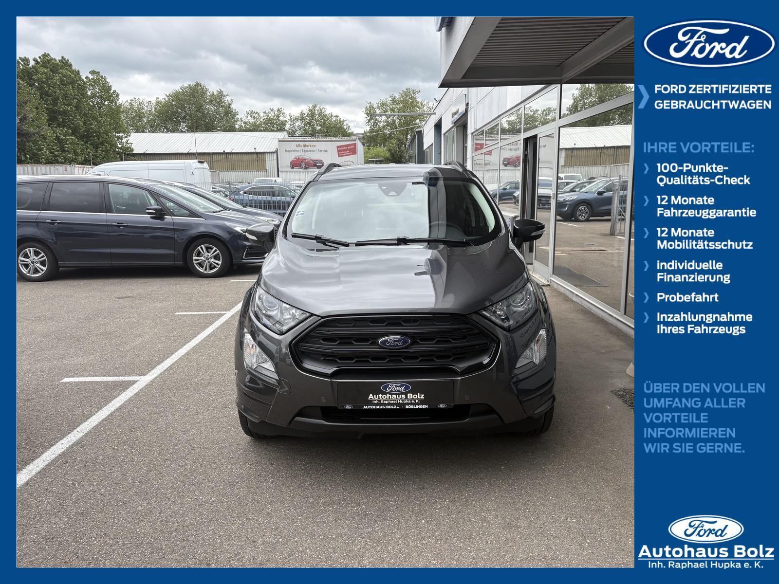 Ford EcoSport ST-Line - Navi Carplay - Fahrer Assist.