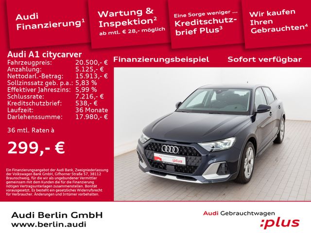 Audi A1 citycarver 25 TFSI 5-G. VIRTUAL PDC LED DAB