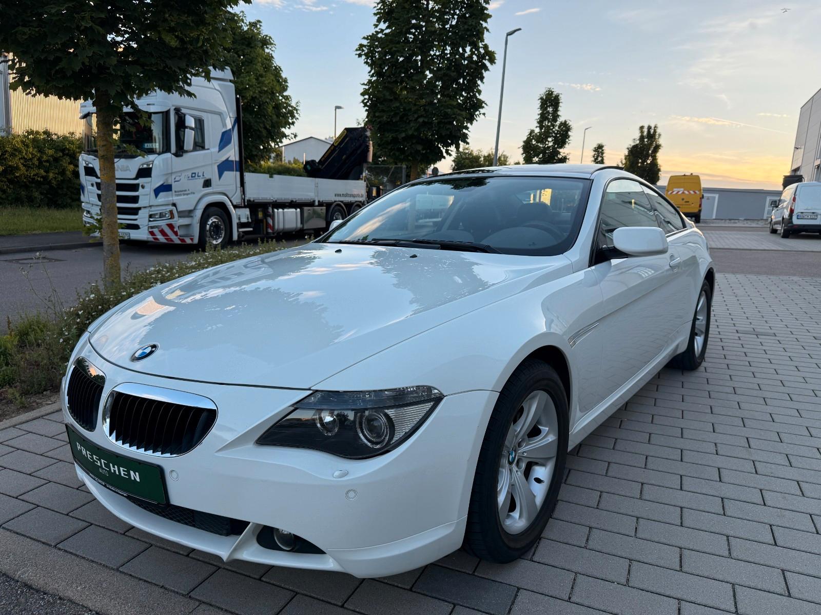 BMW 6 Coupe 630i, 1.Hand, Schaltgetriebe,Unfallfrei