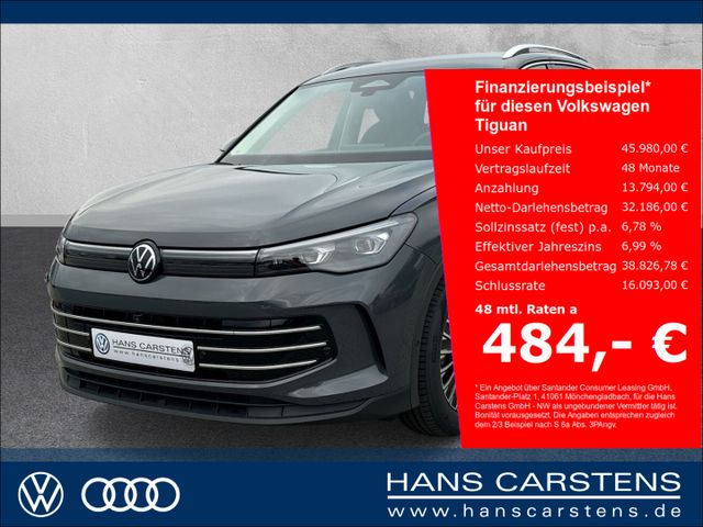 Volkswagen Tiguan 2,0 l TDI Elegance SCR DSG AHK IQ.Light