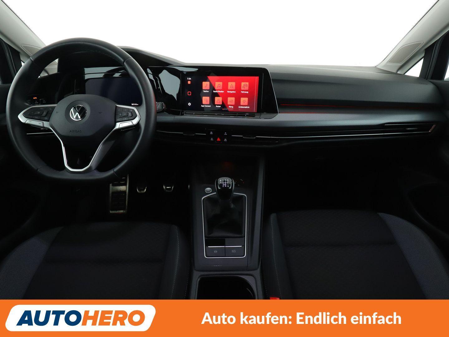 Volkswagen Golf VIII 1.5 TSI ACT Active*NAVI*VC*CAM*, миниатюра 11