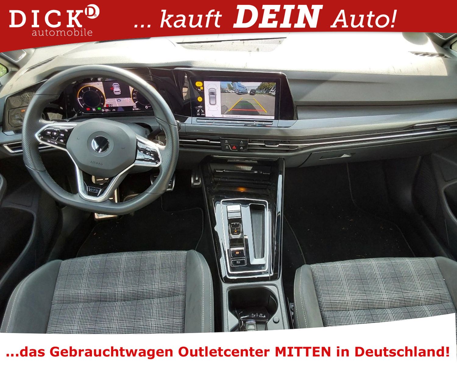 Fahrzeugabbildung Volkswagen Golf VIII 2.0d DSG GTD LED+/NAVI/VIRTU/HUD/H&K
