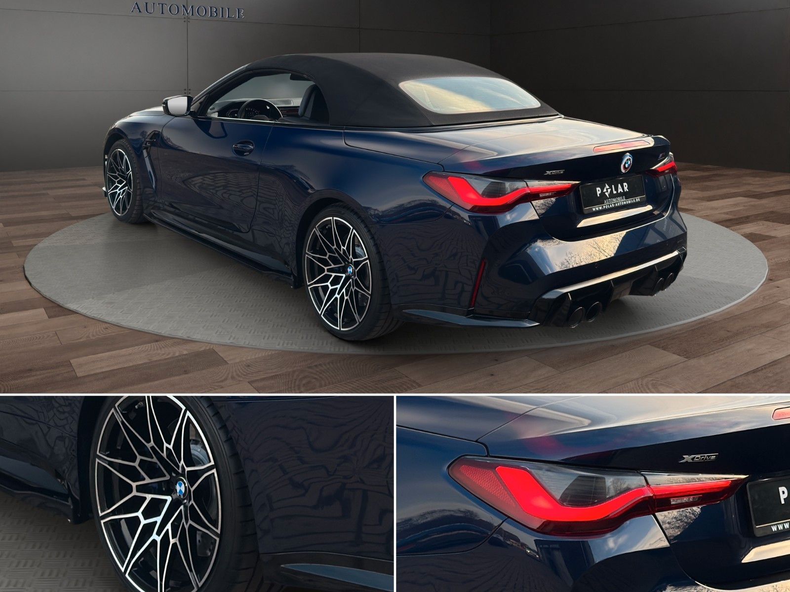 Fahrzeugabbildung BMW M4 Comp. Cabrio xDrive HUD/360°/H&K/Bhz.Lenk