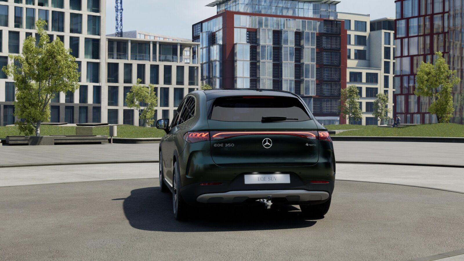 Mercedes-Benz EQE 350 350 4M smaragdgrün AIR Burmester Sitzkli foto 5