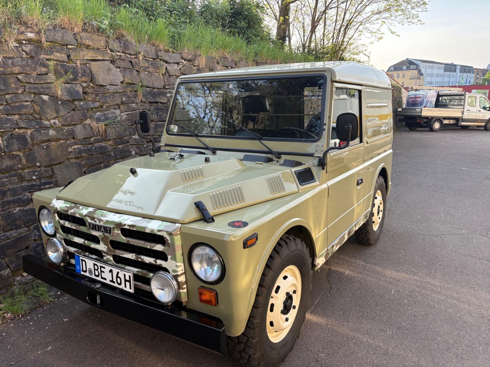 Fiat Campagnola 2.5L Diesel 4x4 Oldtimer-Zulassung