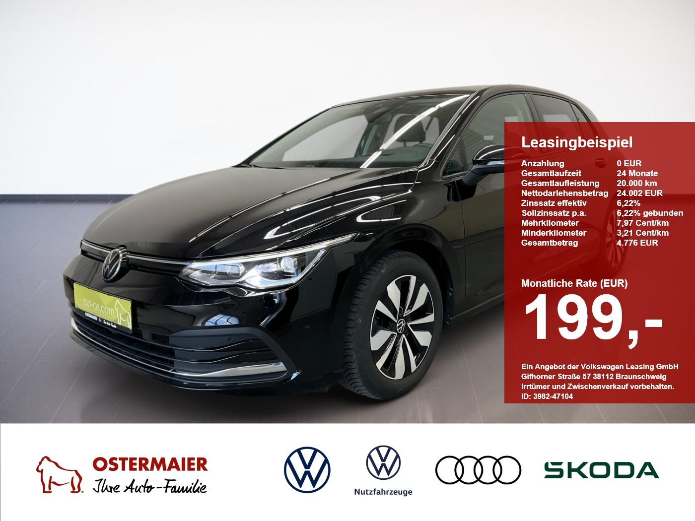 Volkswagen Golf VIII MOVE 2.0TDI 150PS DSG ACC.AHK.KAMERA.N