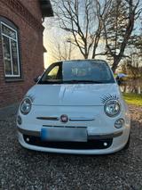 Fiat 500 1.2 8V Lounge 51KW Bossa Nova weiß - Fiat 500: Weis