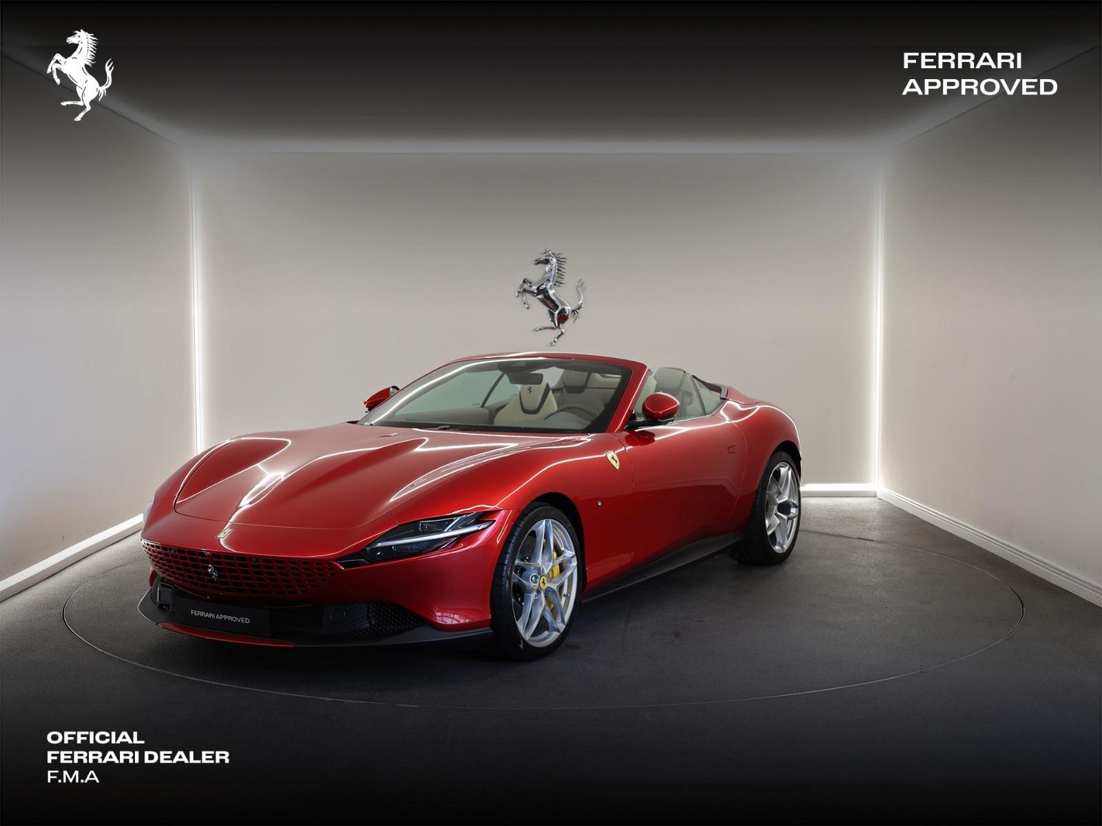 Ferrari Roma Spider / Rosso Magma / Ferrari Approved