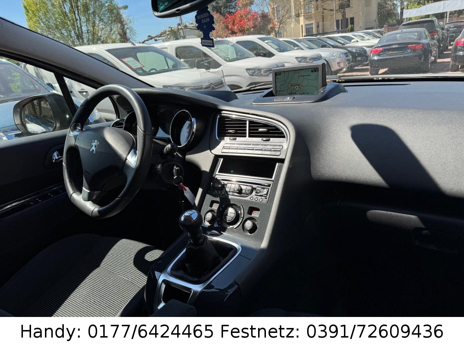 Peugeot 5008 2.0 2.HAND/7-SITZE/KLIMA/NAVI/SHZ/PDC/ALU