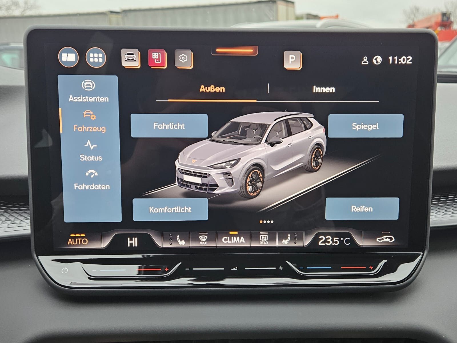 Représentation du véhicule CUPRA Terramar 1.5 eTSI Dinamica Pack Edge HUD 19