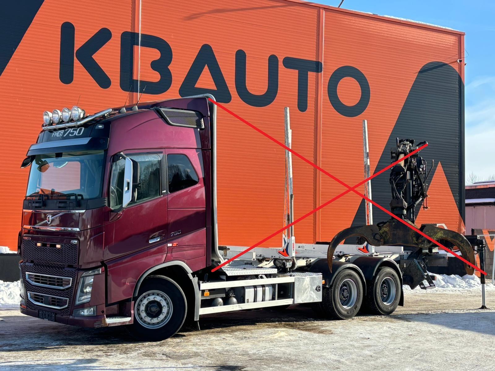 Volvo FH 16 750 6x4 FOR SALE AS CHASSIS / RETARDER