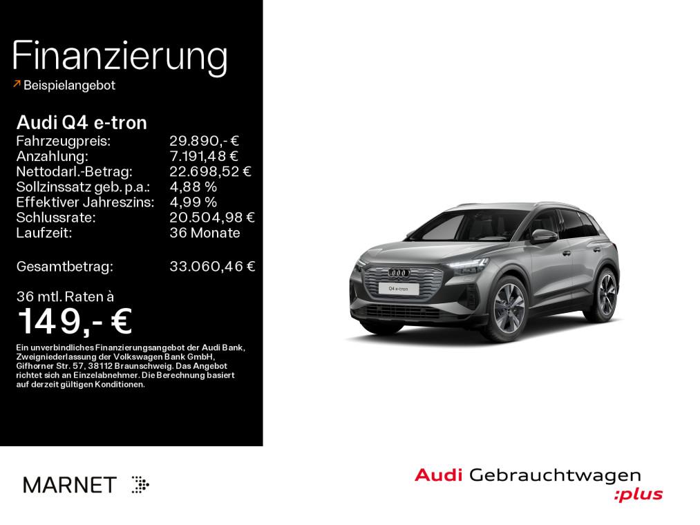 Audi Q4 e-tron 40*Navi*Matrix*Alu*AHK*SONOS*HUD*PDC*V
