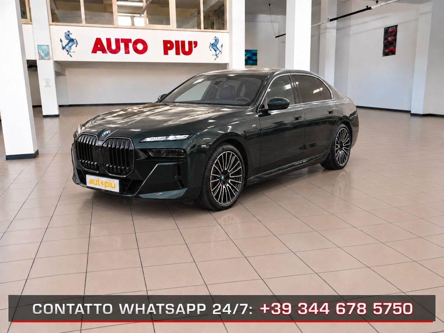 BMW 750e xDrive M Sport Oxfordgrün