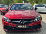 Mercedes-Benz C 63 AMG Cabrio o. OPF *Burmester*El.Sitze*360* - rote Mercedes-Benz C 63 AMG