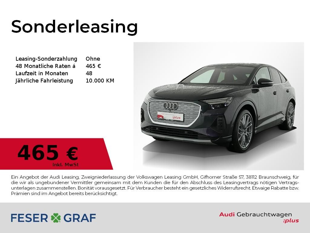 Q4 Sportback 55 e-tron Matrix/Pano/HuD/360Kamera