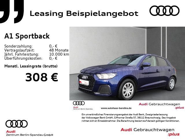 Audi A1 Sportback 25 TFSI Adv. S tronic *GRA*Virt.C*