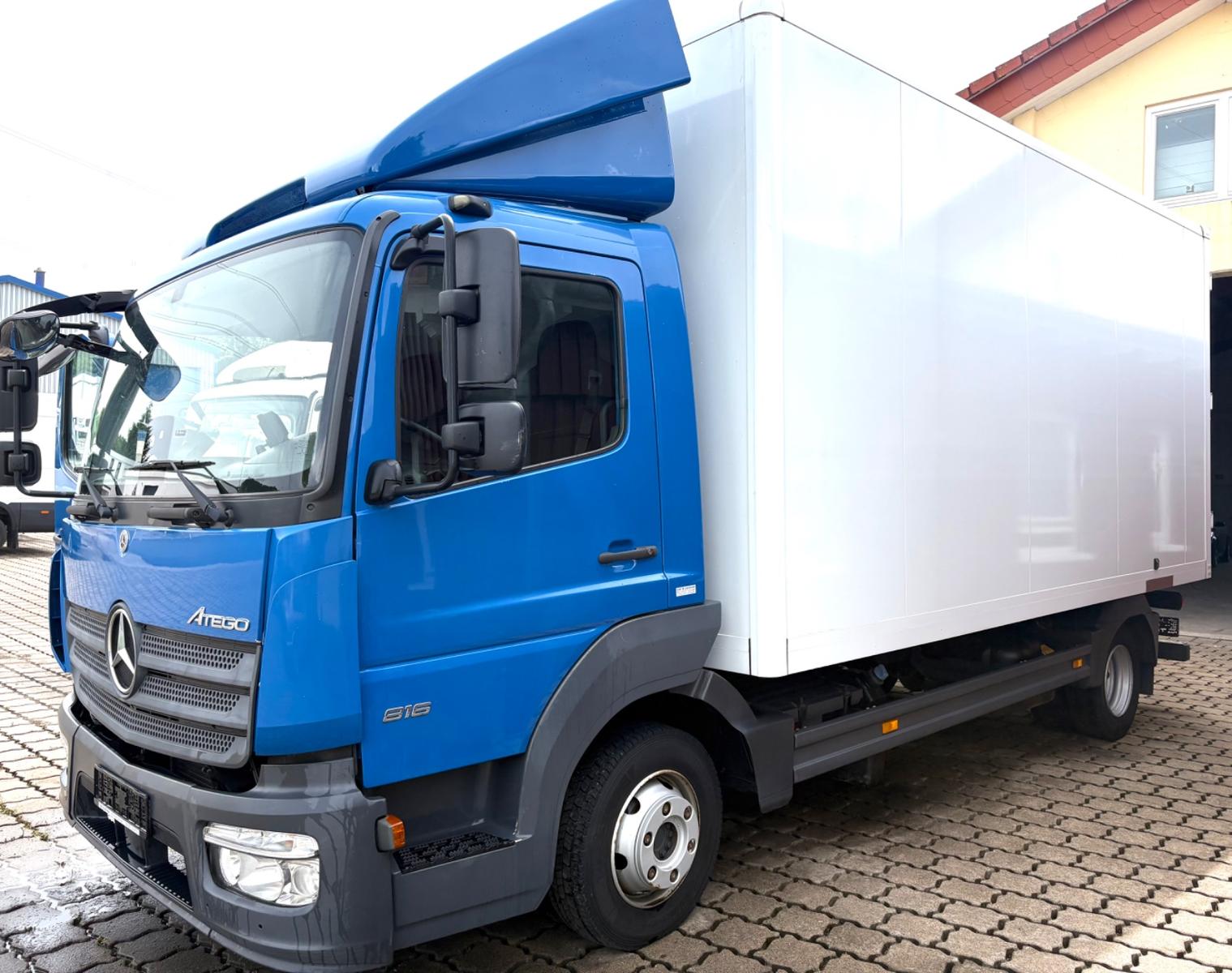 Mercedes-Benz Atego 816 Koffer 2024 5 mtr. NL 2,35 to. Treppe