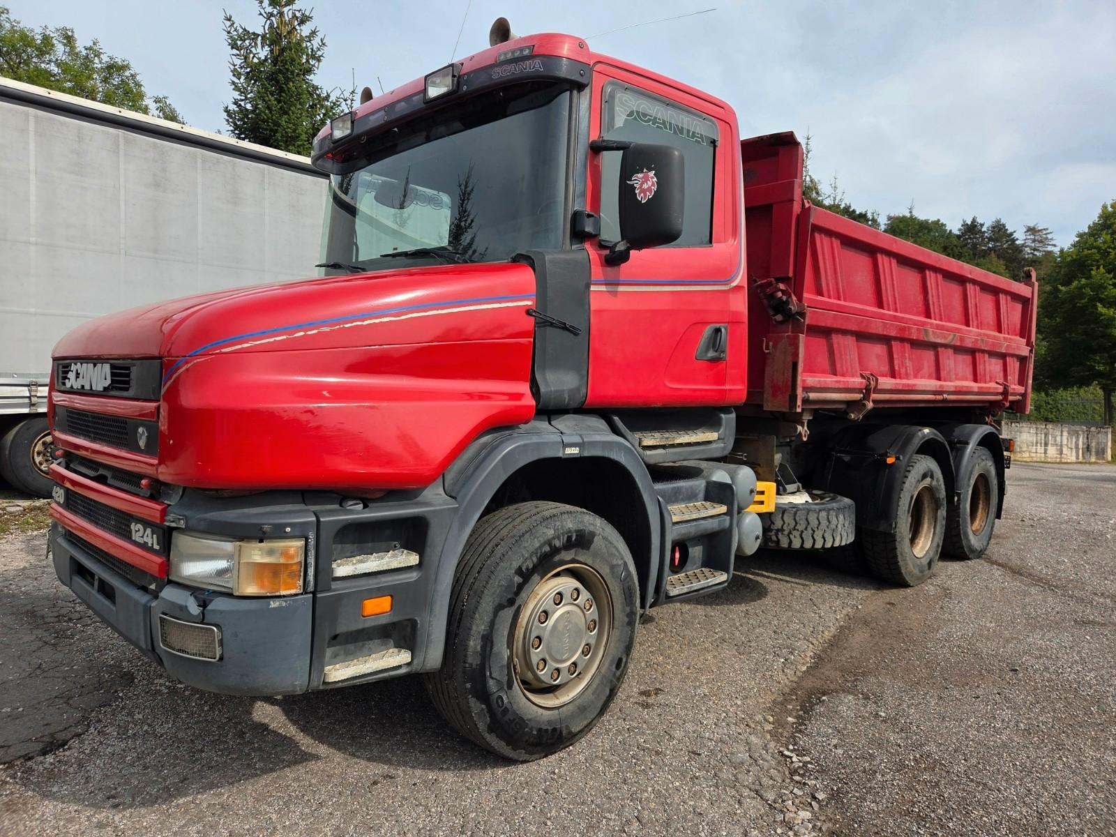 Scania T 114 CB6X4HZ 380 6x4 tipper + bordmatik