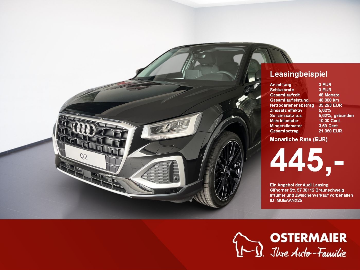 Audi Q2 advanced 30TDI Schaltgetriebe 116PS PDC,GRA,K
