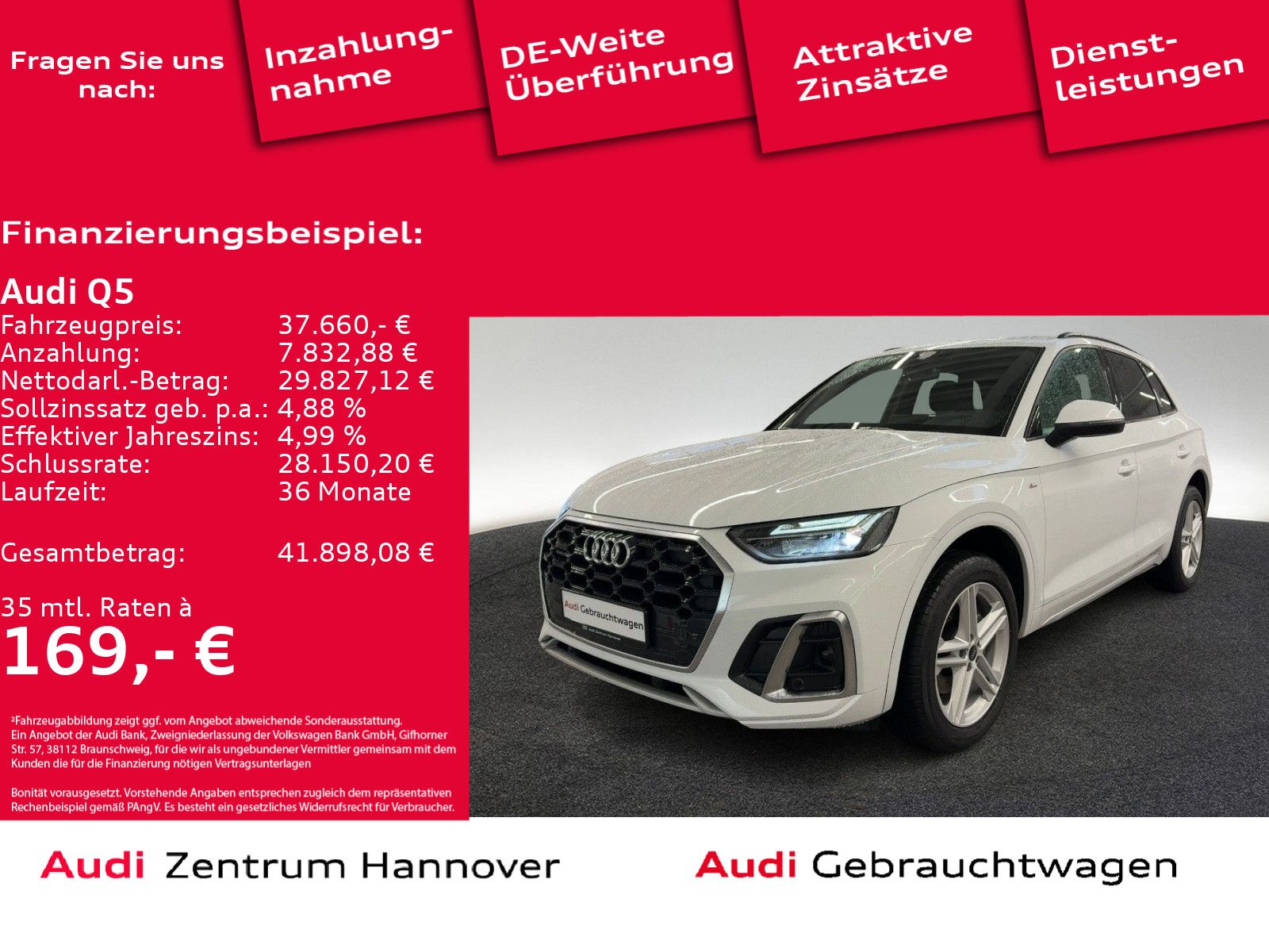 Audi Q5 S line 40 TDI quattro AHK Kamera Navi virtual