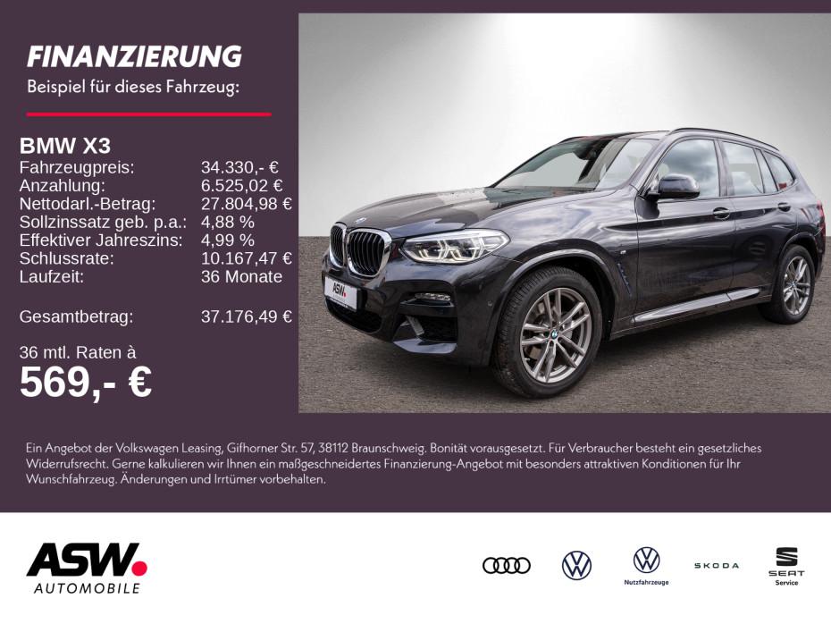 BMW X3 xDrive 20i M Sport AHK LED LEDER RFK