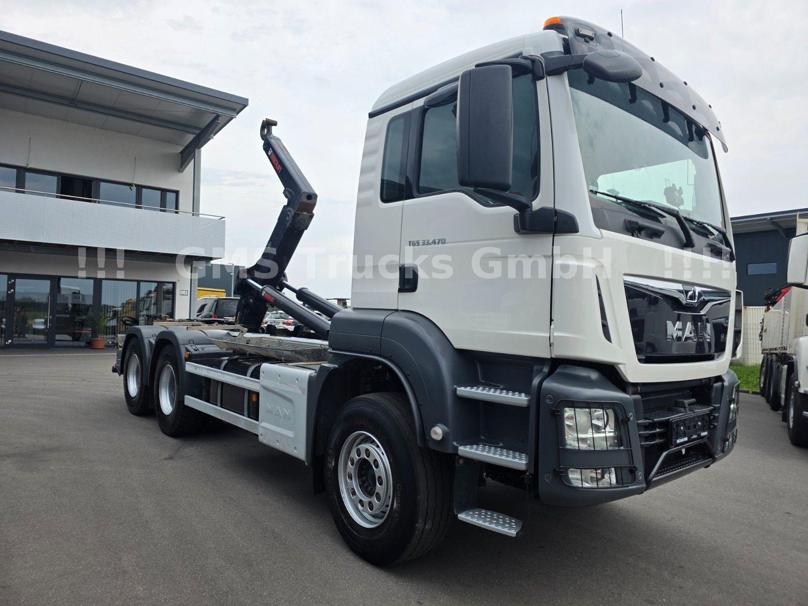 MAN TGS 33.470 / 6X4 / Hiab /33ton Chassis/ WENIG KM