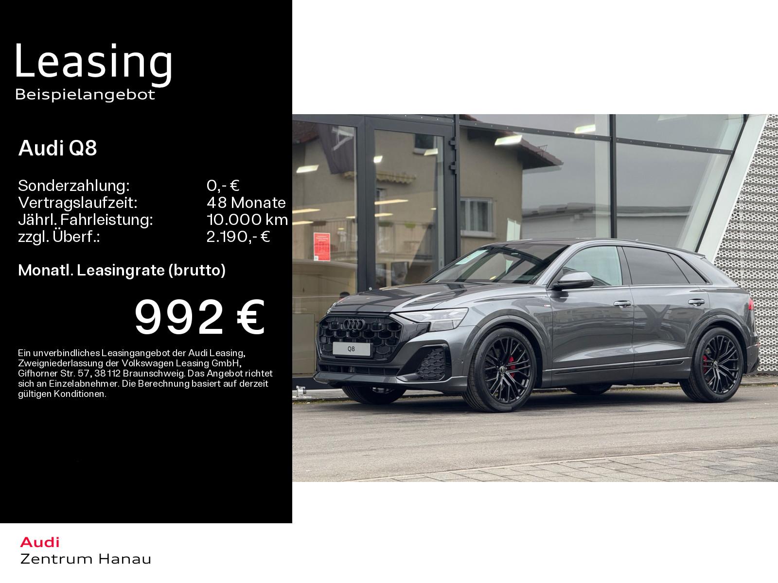 Audi Q8 SLINE BUSINESS TDI QUATTRO HUP*STHG*MATRIX*AH