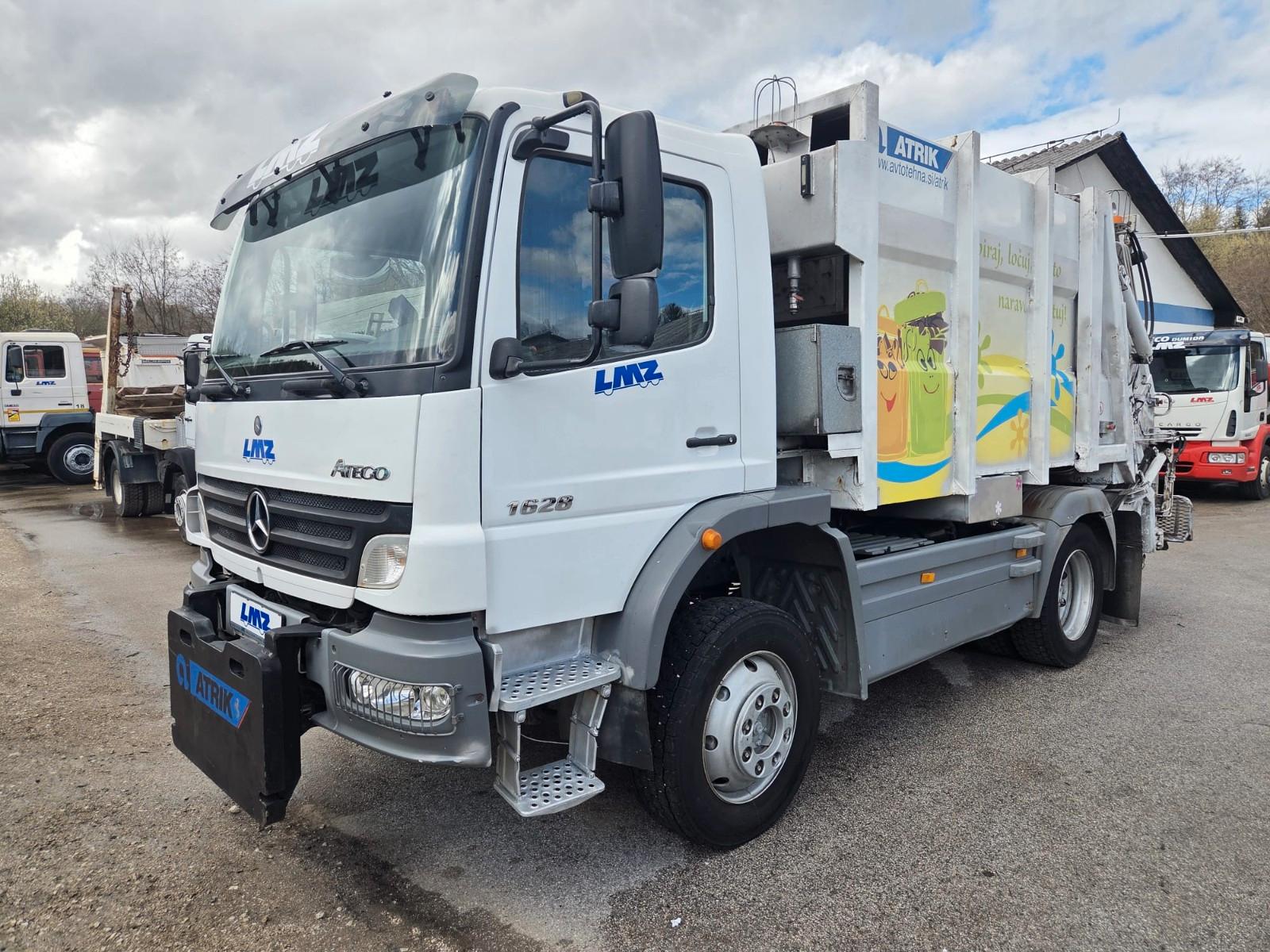 Mercedes-Benz ATEGO 1628 AK 4X4 BLATT SCHALTER 4WD KLIMA 1528